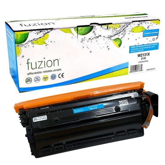 HP W2131X (213X) Compatible Toner High Yield - Cyan - by Fuzion