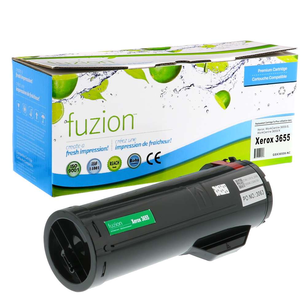 Xerox 106R02740 Compatible Toner Cartridge High Yield - Black - Fuzion