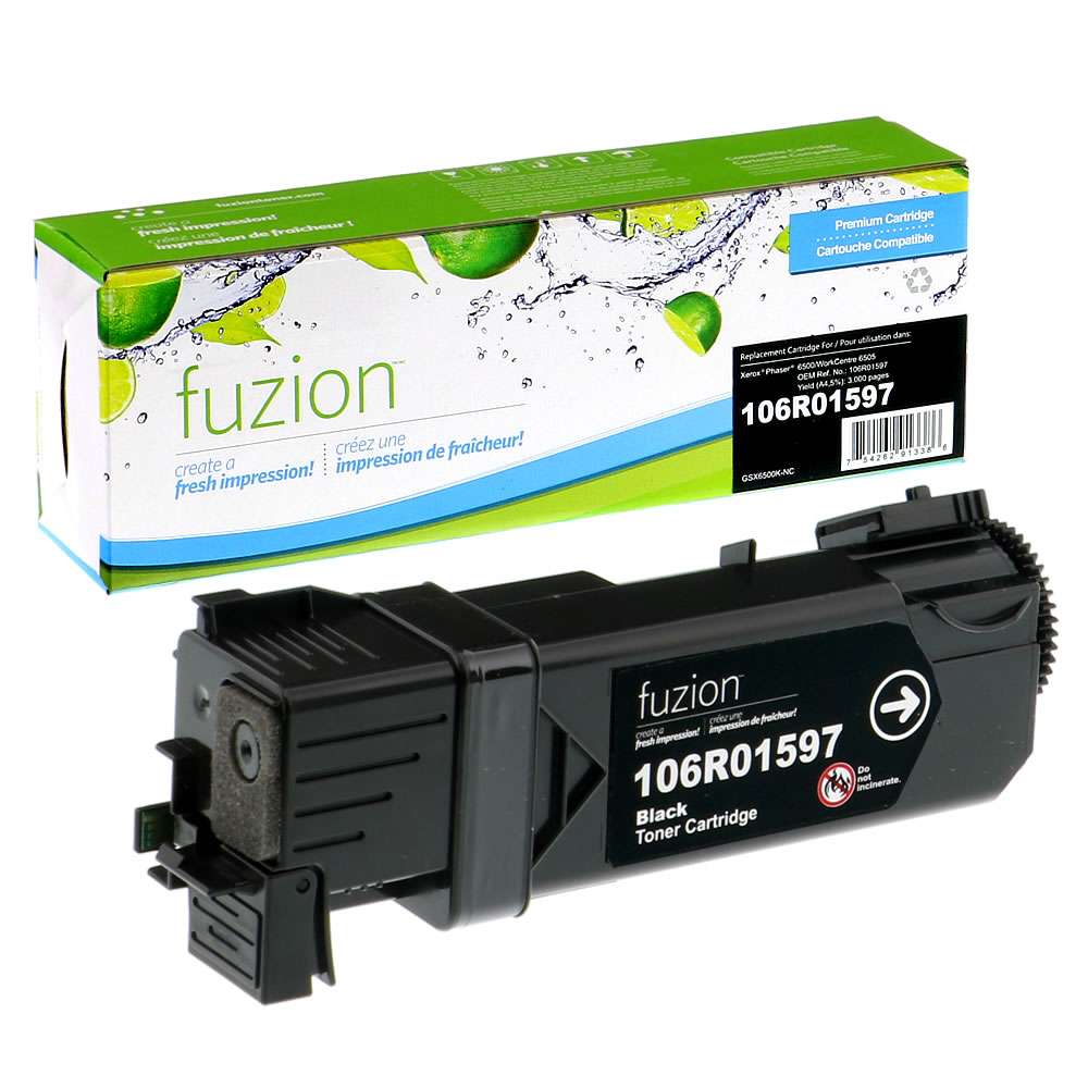 Xerox 106R01597 Compatible Toner Cartridge - Black - Fuzion