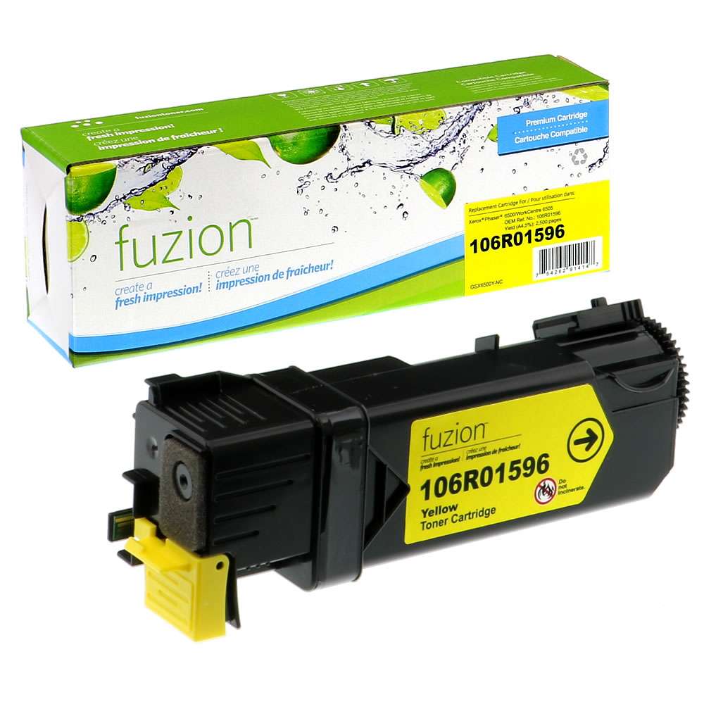 Xerox 106R01596 Compatible Toner Cartridge - Yellow - Fuzion