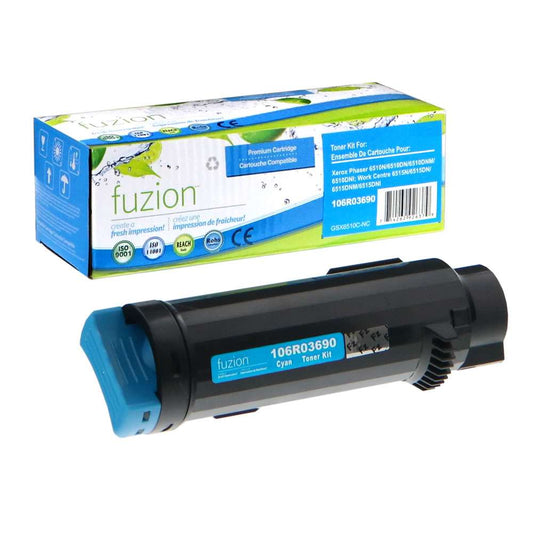 Xerox 106R03690 Compatible Toner Cartridge - Cyan - Fuzion