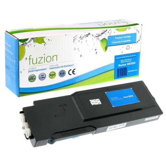 Xerox 106R02744 Compatible Toner Cartridge - Cyan - Fuzion