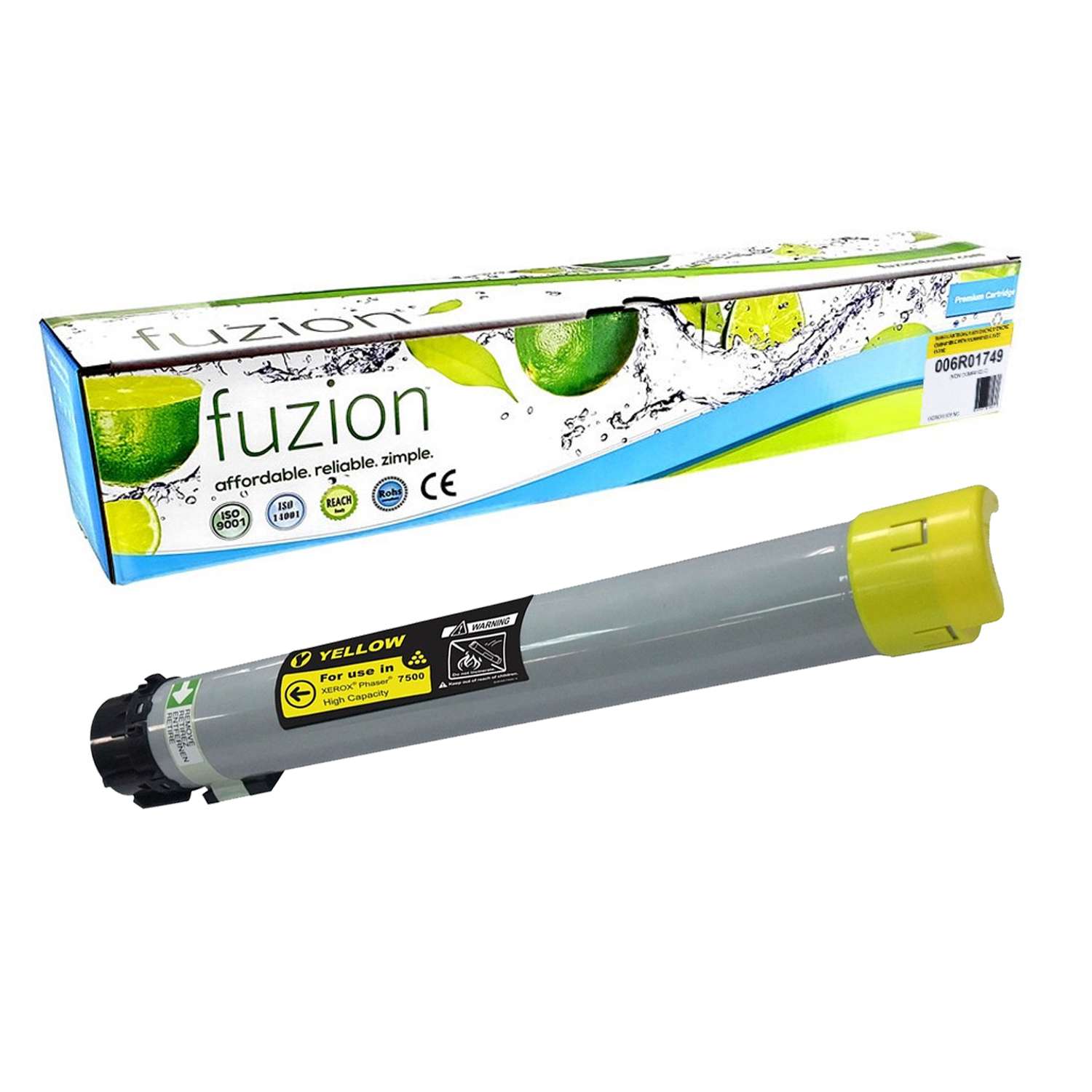 Xerox 106R01438 Compatible Toner - Yellow - by Fuzion