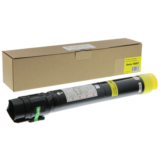 Xerox 106R01568 Compatible Toner Cartridge - Yellow - Fuzion