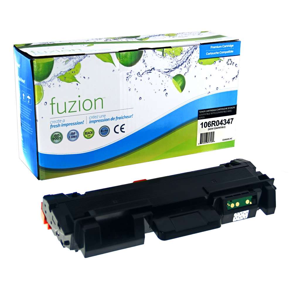 Xerox 106R04347 Compatible Toner Cartridge - Black - Fuzion