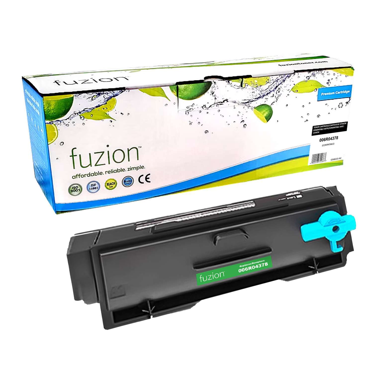 Xerox 006R04378 Compatible Extra High Yield Toner Cartridge - Black - Fuzion