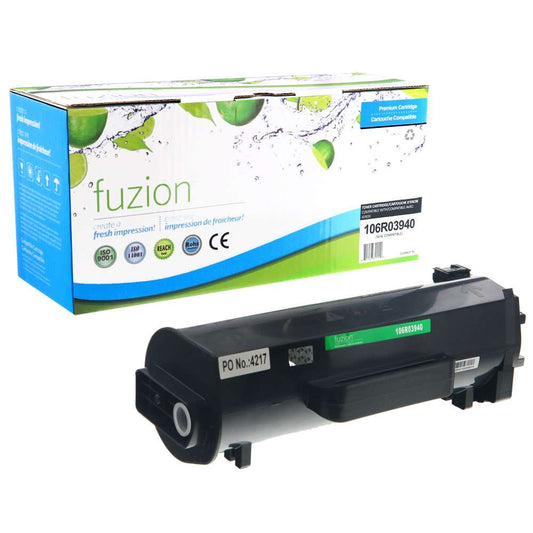 Xerox 106R03940 Compatible Toner Cartridge - Black - Fuzion