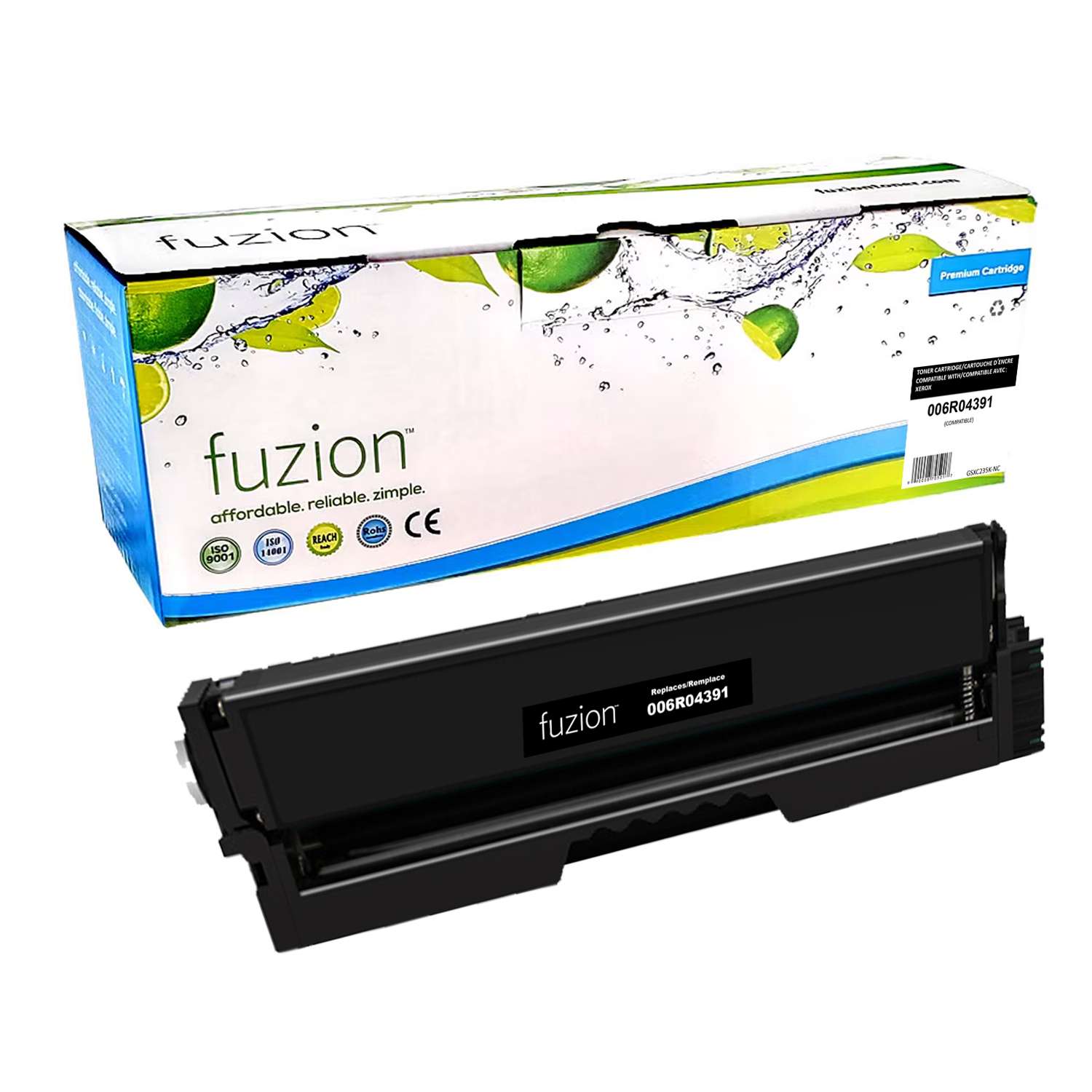 Xerox 006R04391 Compatible Toner Cartridge - Black - Fuzion