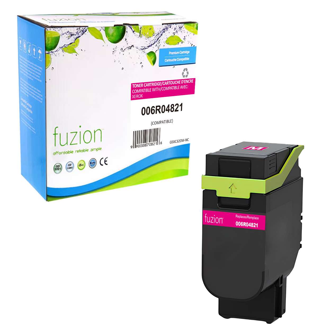 Xerox 006R04821 Compatible Toner - Magenta - by Fuzion