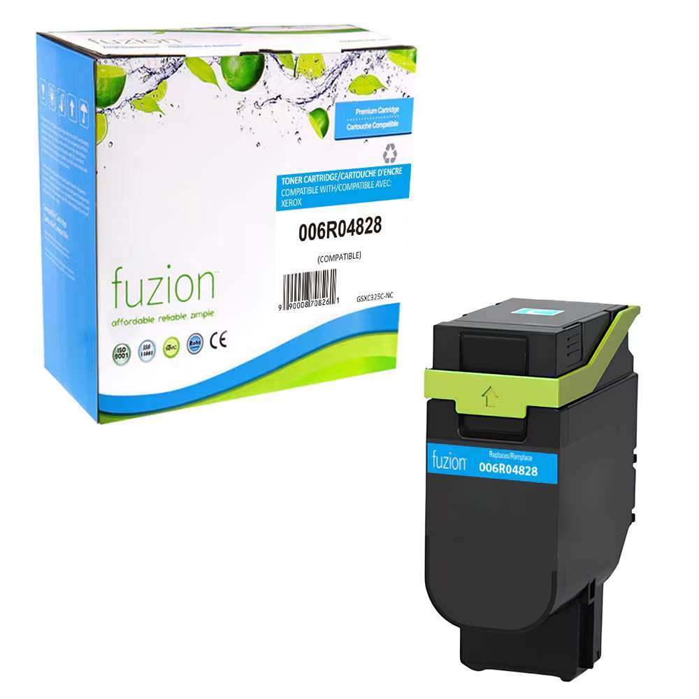Xerox 006R04828 Compatible Toner High Yield - Cyan - by Fuzion