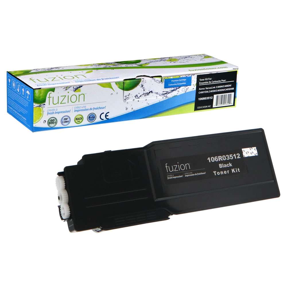 Xerox 106R03512 Compatible Toner Cartridge - Black - Fuzion