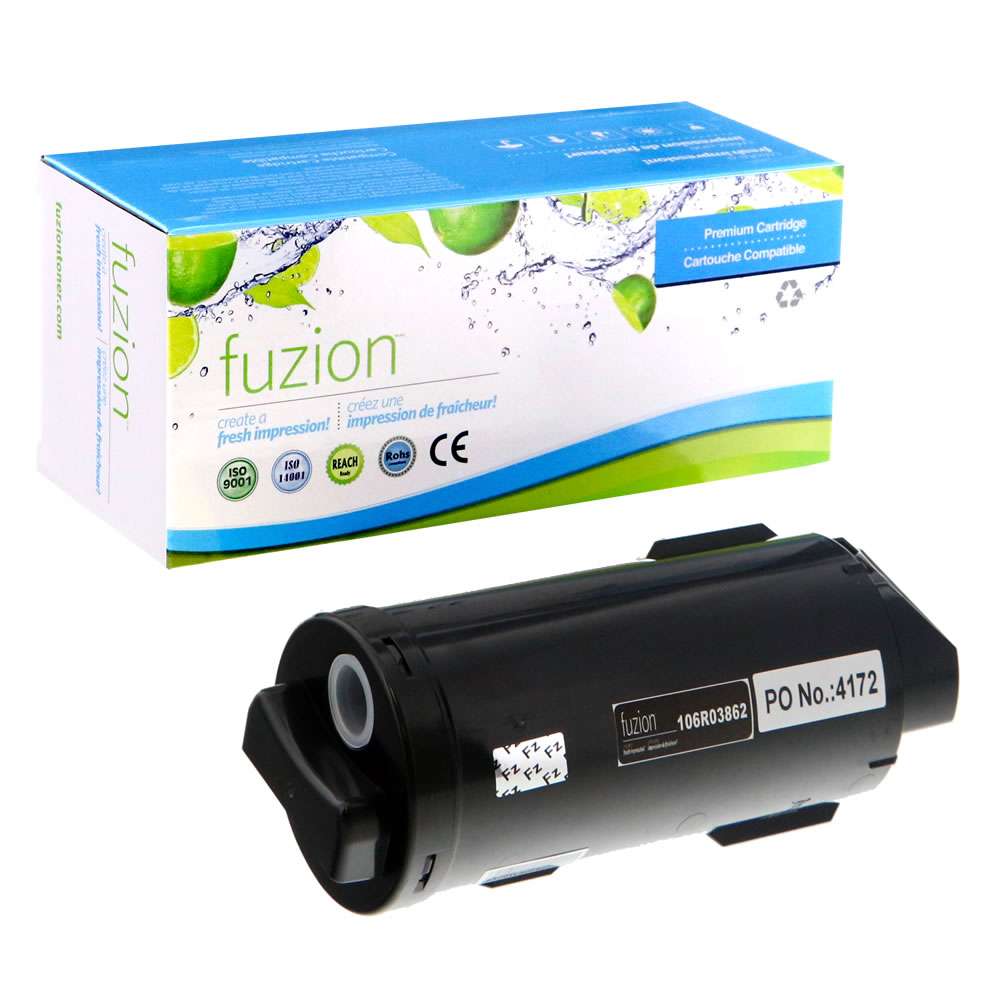 Xerox 106R03862 Compatible Toner Cartridge - Black - Fuzion