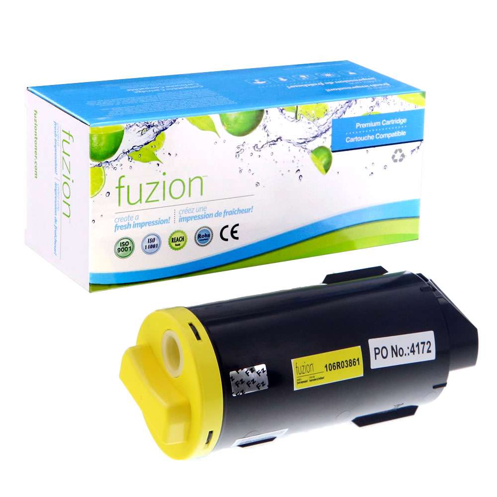 Xerox 106R03861 Compatible Toner Cartridge - Yellow - Fuzion
