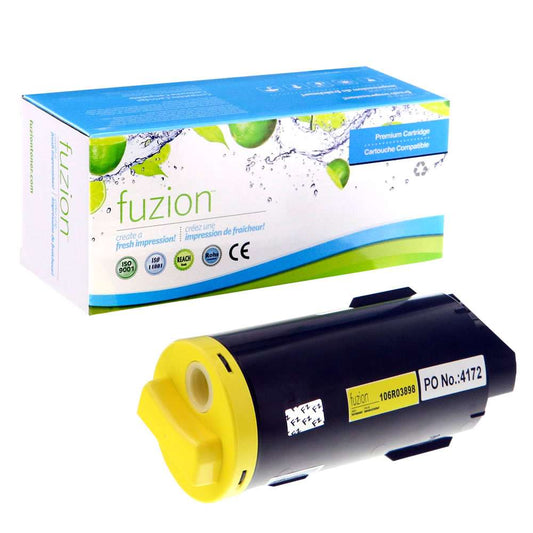 Xerox 106R03898 Compatible Toner Cartridge - Yellow - Fuzion