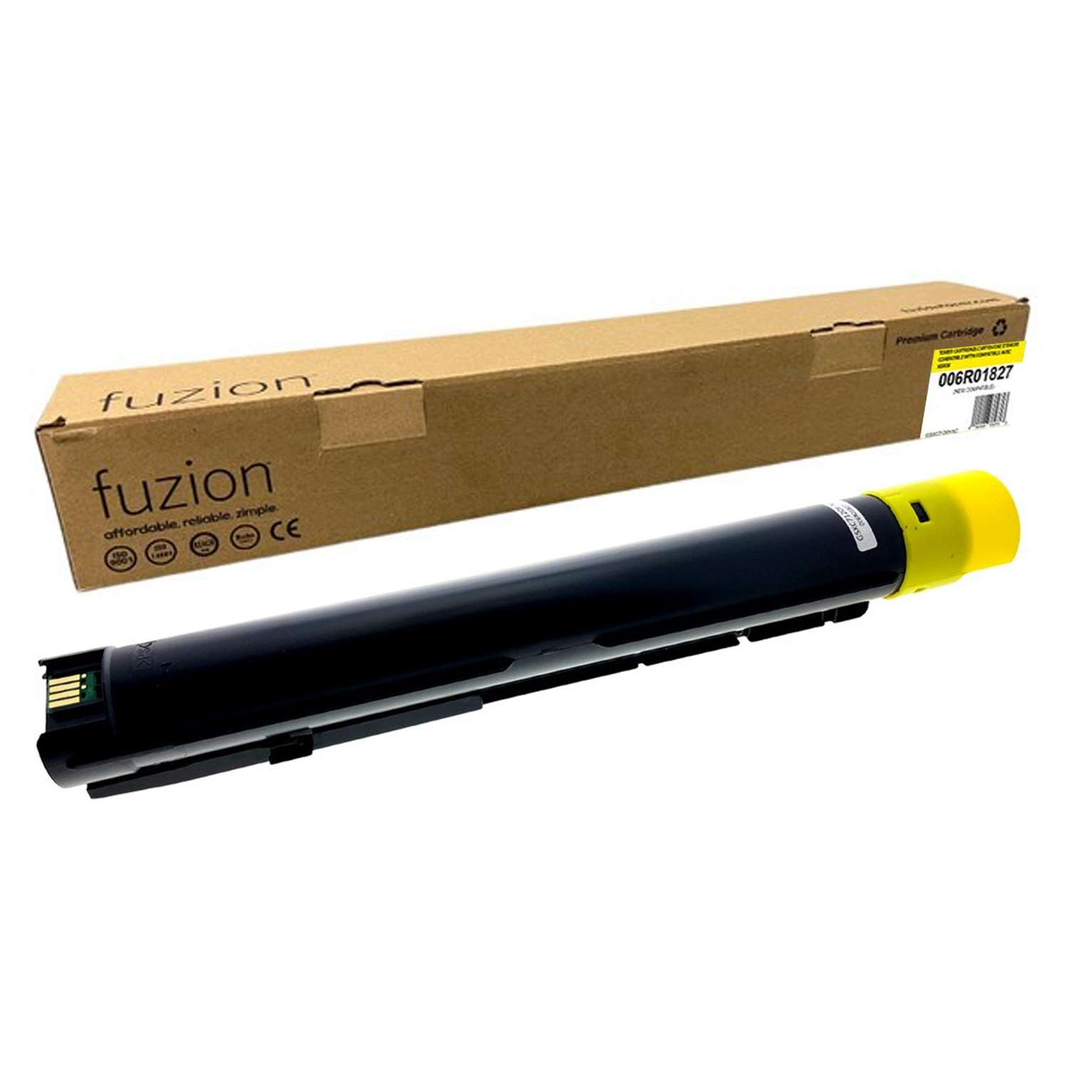 Xerox 006R01827 Compatible Toner Cartridge - Yellow - Fuzion