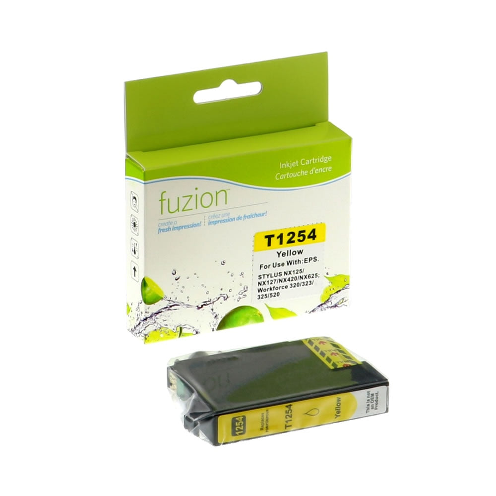 Epson T125420 Remanufactured Ink Cartridge - Yellow - Fuzion