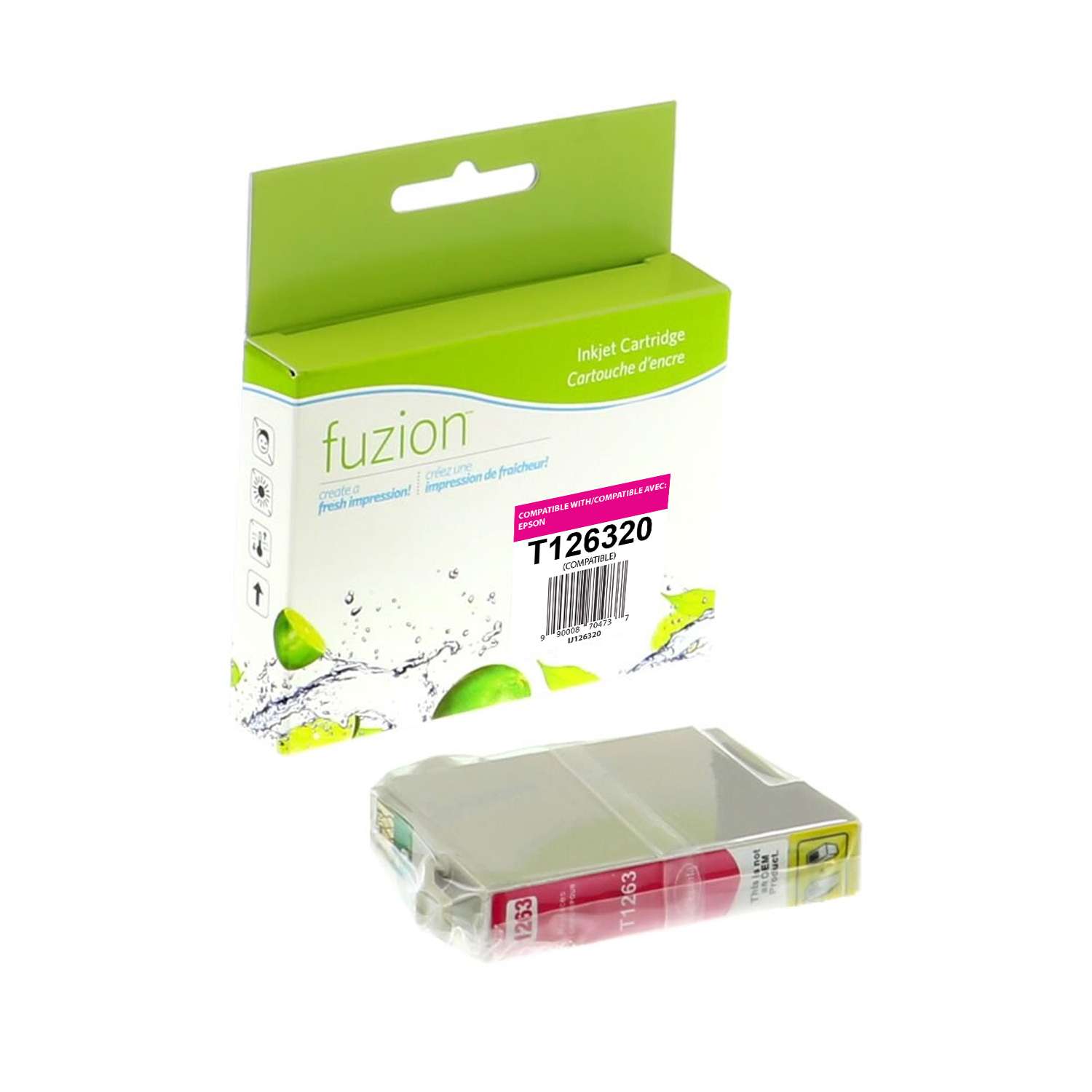 Epson T126320 Compatible Ink Cartridge - HY Magenta - Fuzion