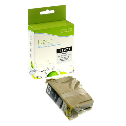 Epson T127120 Remanufactured Ink Cartridge - Extra HY Black - Fuzion