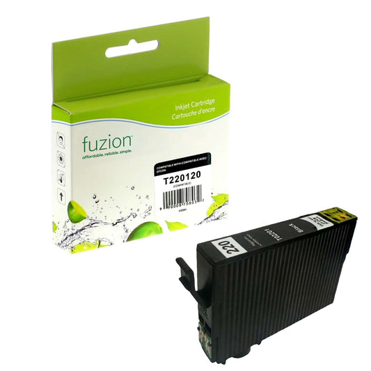 Epson T220120 Compatible Inkjet - Black - by Fuzion