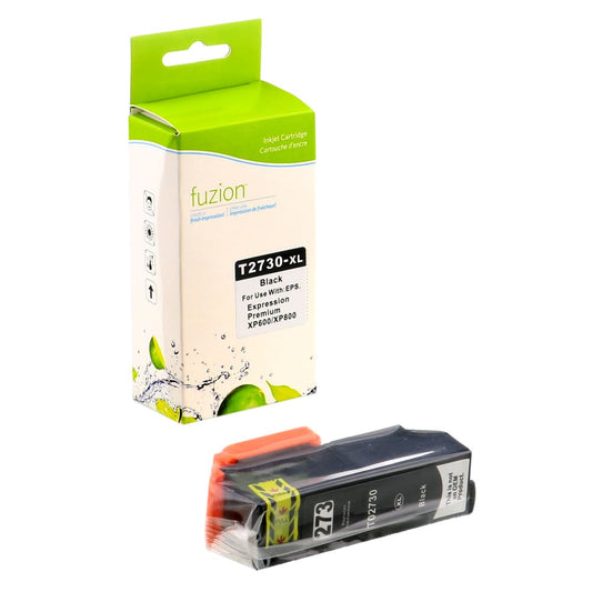 Epson T273XL020 Remanufactured Ink Cartridge - Black - Fuzion