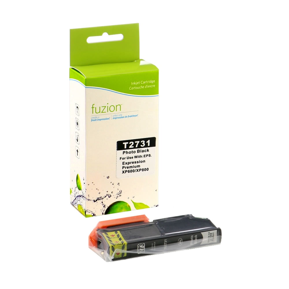 Epson T273XL120 Remanufactured Ink Cartridge - Photo Black - Fuzion