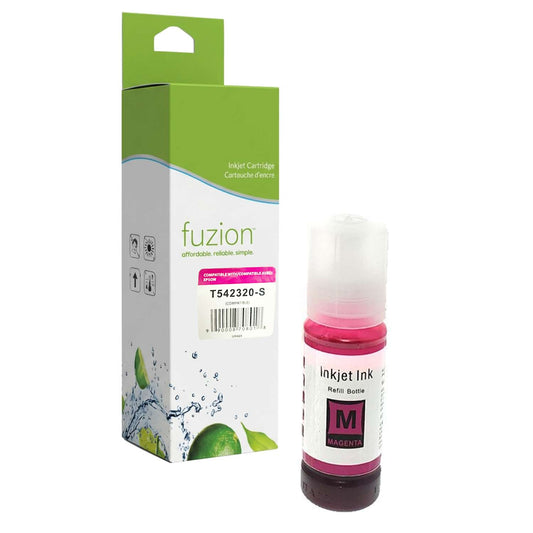 Epson T542320-S Compatible Ink Bottle - Ultra High Yield Magenta - by Fuzion