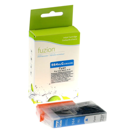 HP 564XL Compatible Ink Cartridge - Cyan - Fuzion