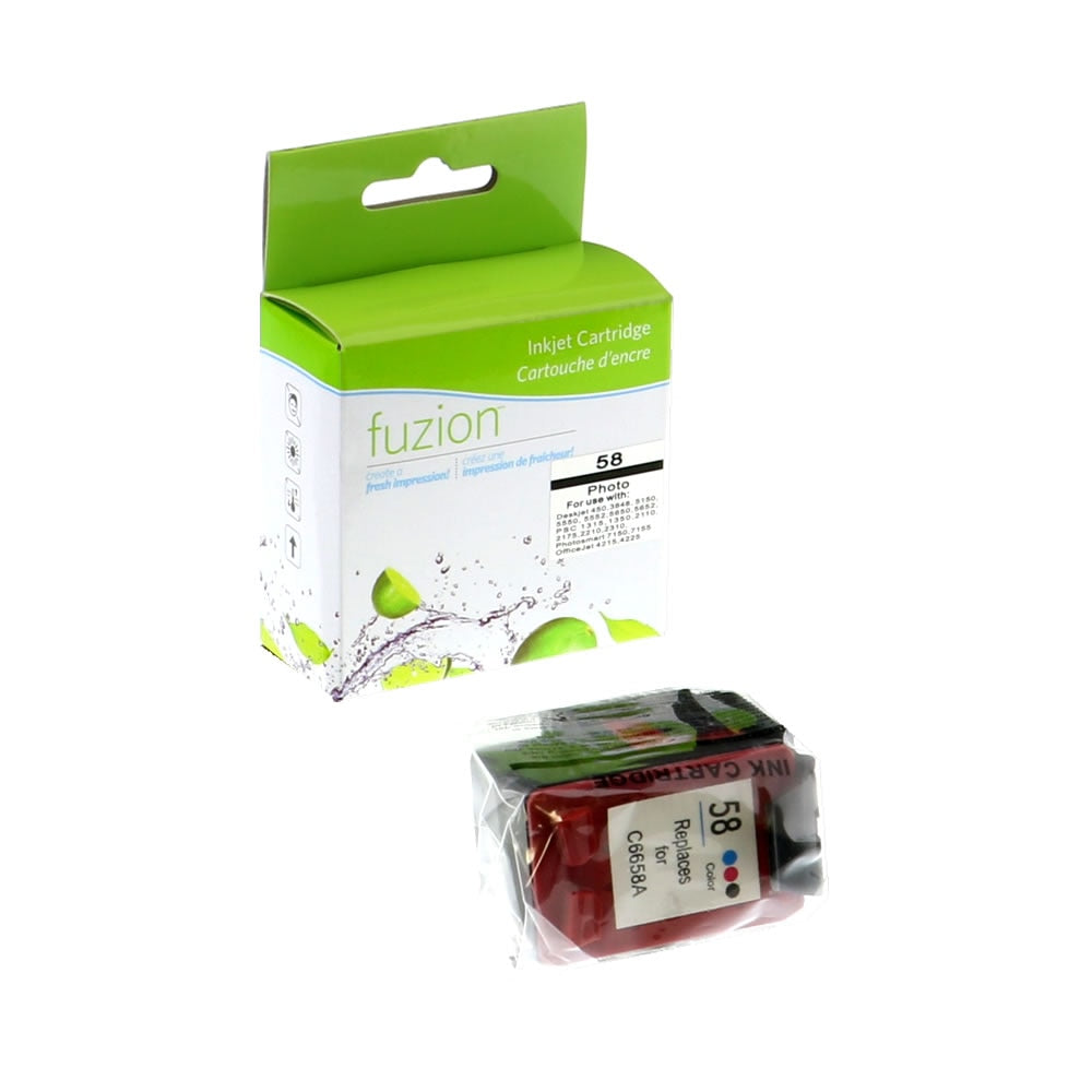 HP 58 Remanufactured Ink Cartridge - Photo Colour - Fuzion
