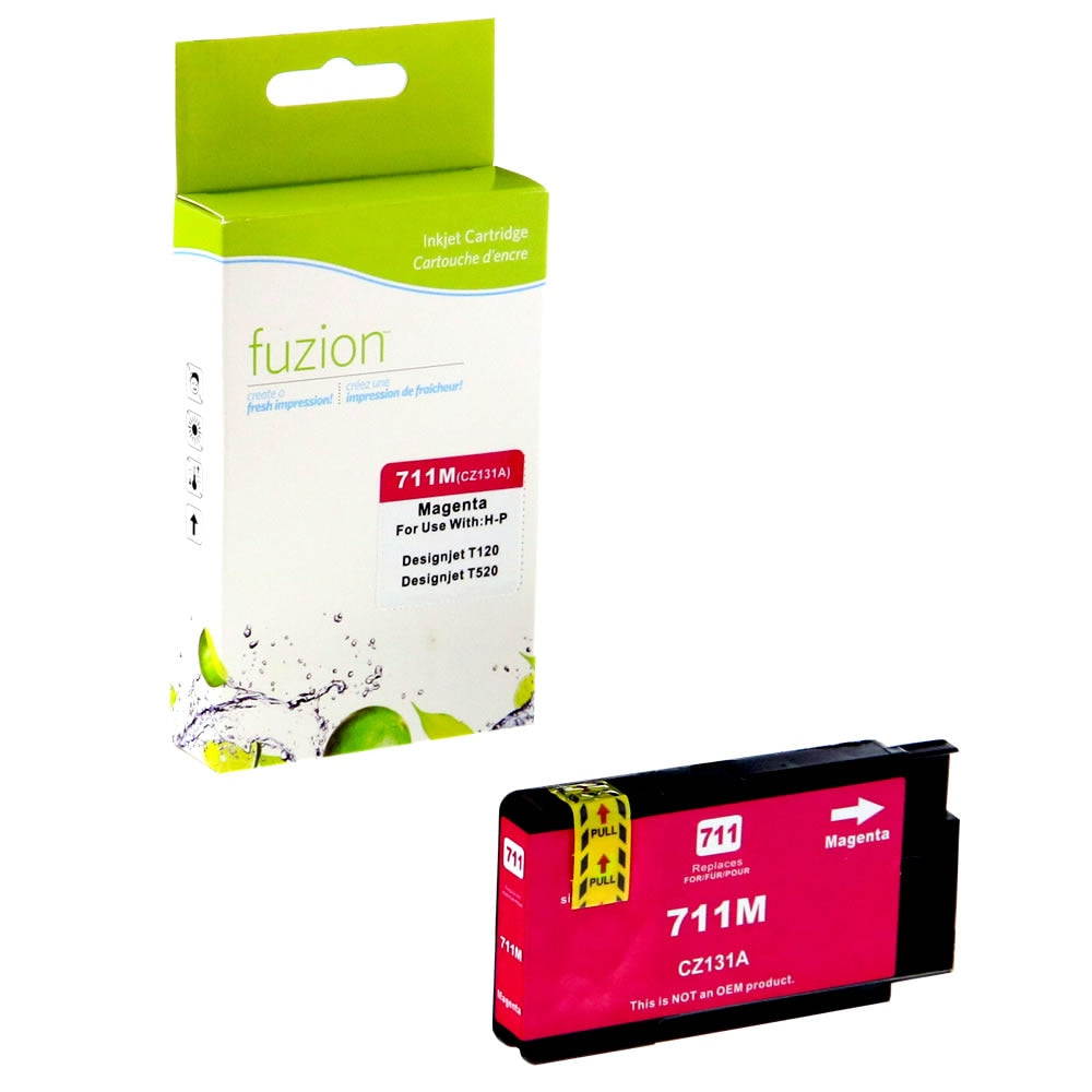 HP 711 (CZ131A) Compatible Ink Cartridge - Magenta - Fuzion