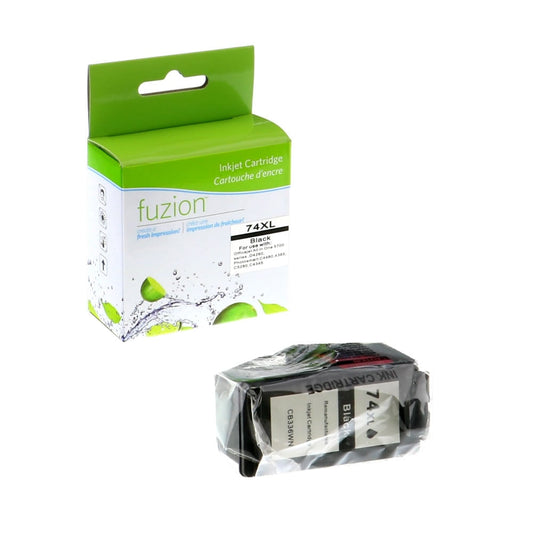 HP 74XL Remanufactured Ink Cartridge - HY Black - Fuzion