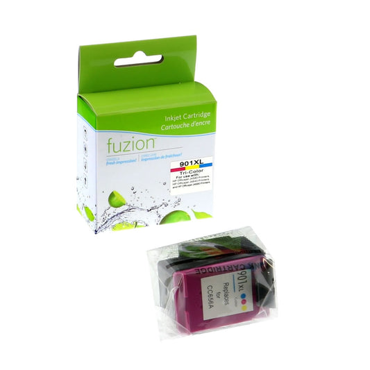 HP 901 Remanufactured Tri-Colour Ink Cartridge - CMY - Fuzion