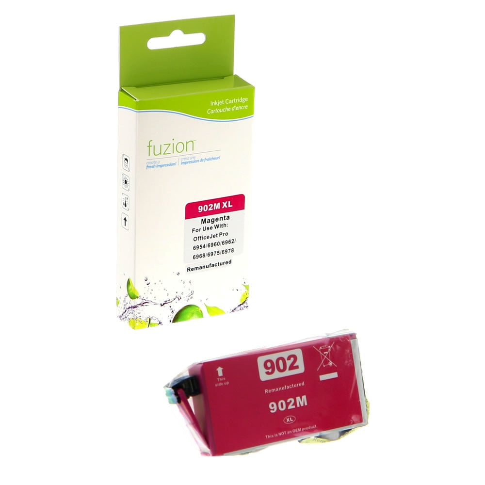 HP 902XL Remanufactured HY Ink Cartridge - Magenta - Fuzion