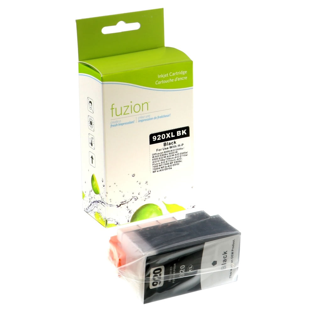 HP 920XL Compatible Ink Cartridge - Black - Fuzion