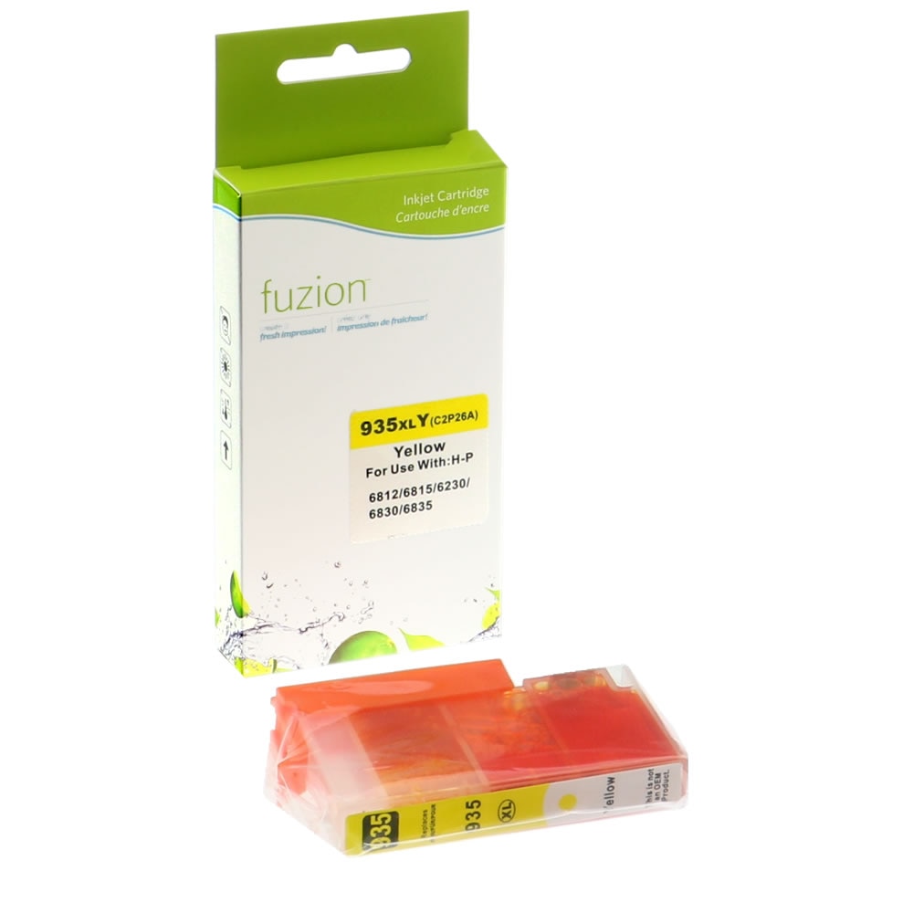 HP 935XL Compatible Ink Cartridge Cartridge - Yellow - Fuzion