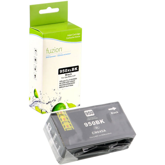 HP 950XL Compatible Ink Cartridge - Black - Fuzion