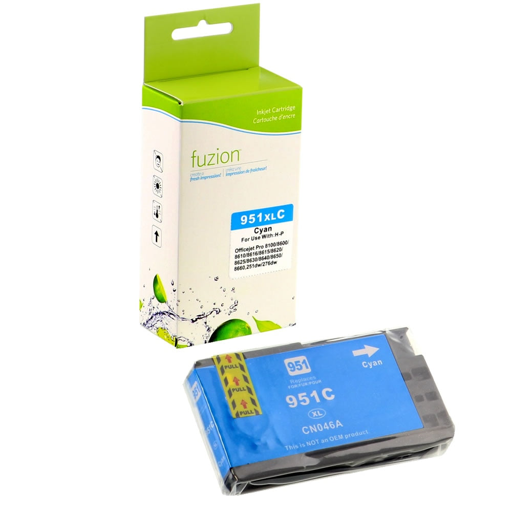 HP 951XL Compatible Ink Cartridge - Cyan - Fuzion
