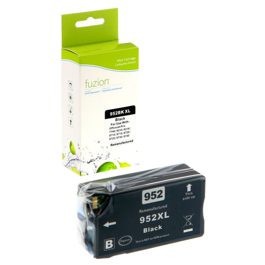 HP 952XL/#956XL Compatible HY Ink Cartridge - Black, 3000 Page Yield! - Fuzion
