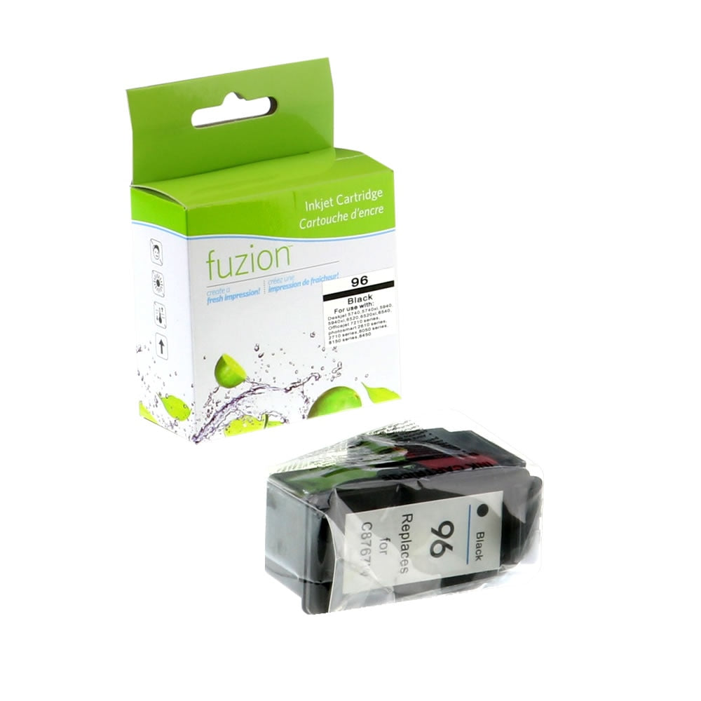 HP 96 Remanufactured Ink Cartridge - Black - Fuzion