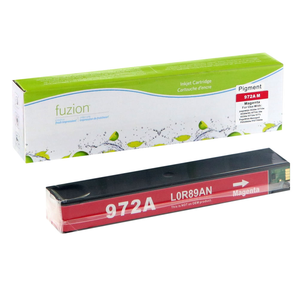 HP 972A Remanufactured Ink Cartridge - Magenta - Fuzion