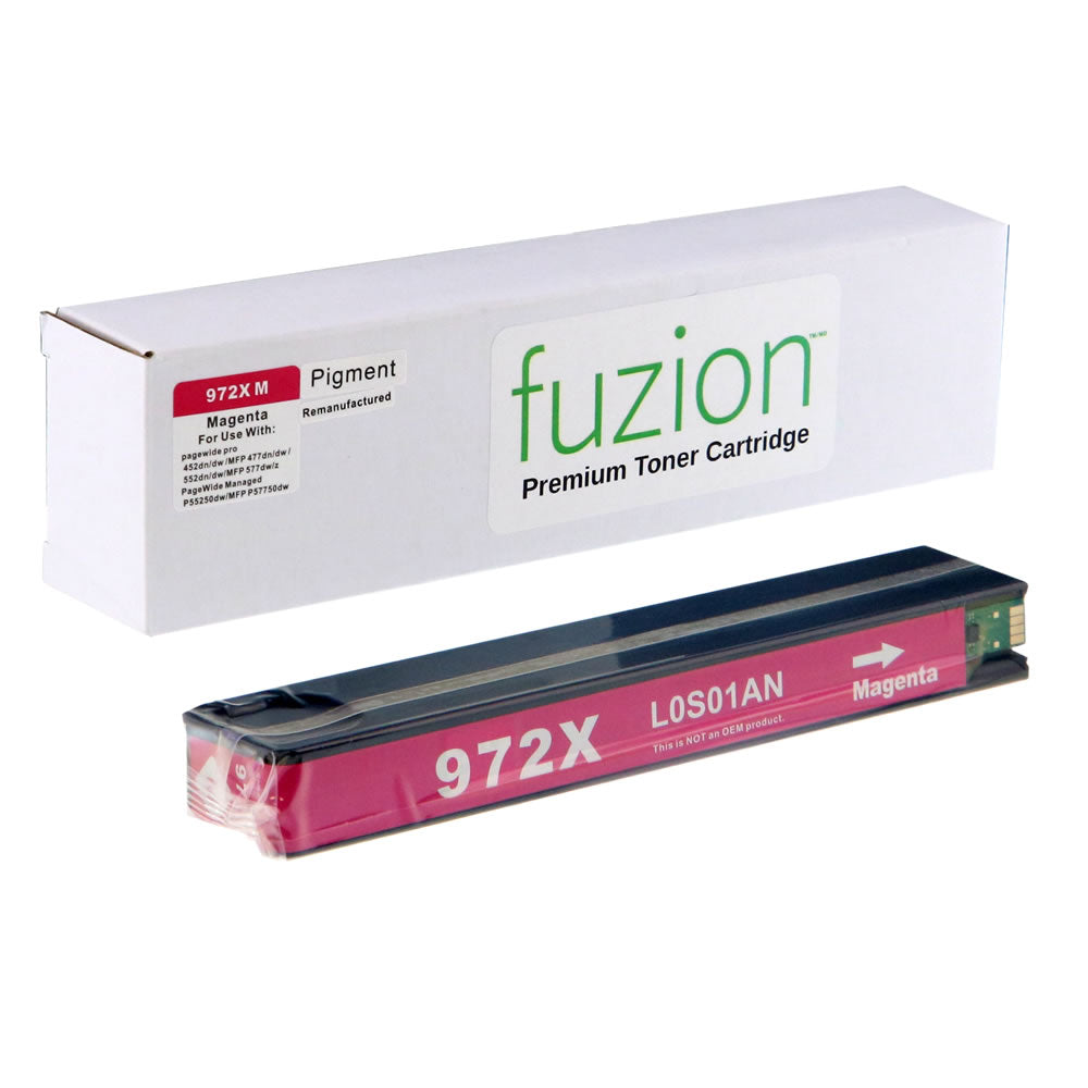 HP 972X Remanufactured Ink Cartridge - HY Magenta - Fuzion