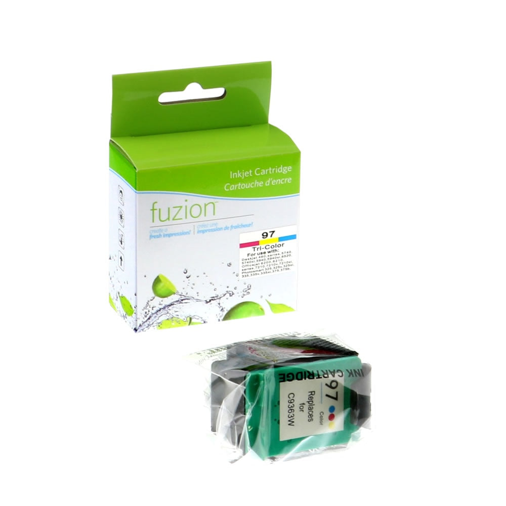 HP 97 Remanufactured HY Tri-Colour Ink Cartridge - CMY - Fuzion