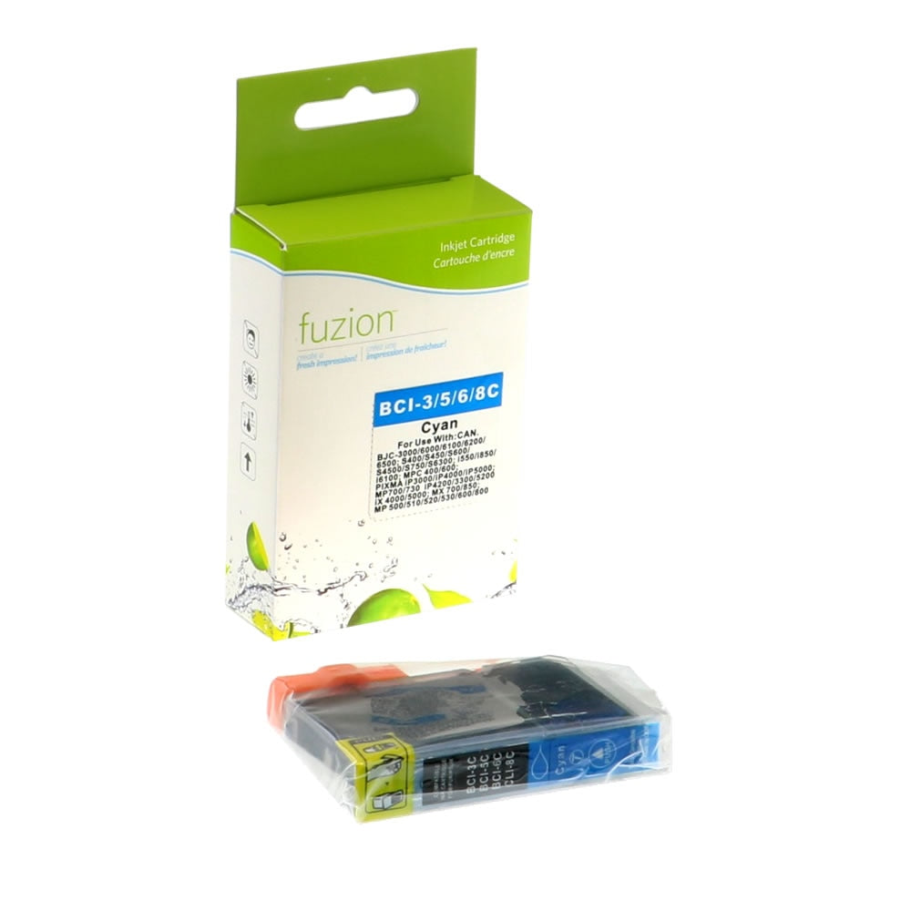 Canon BCI-3EC/5C/6C Compatible Ink Cartridge - Cyan - Fuzion