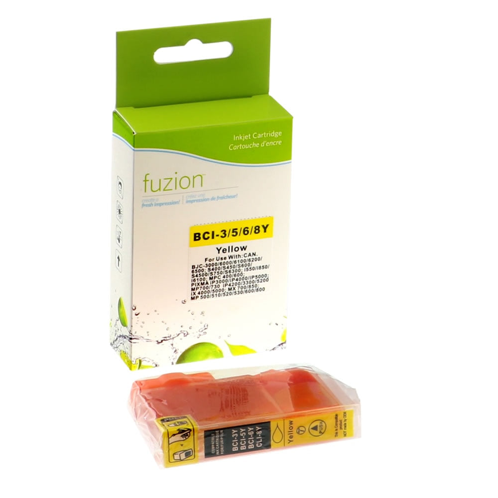 Canon BCI3EY/5Y/6Y Compatible Ink Cartridge Yellow