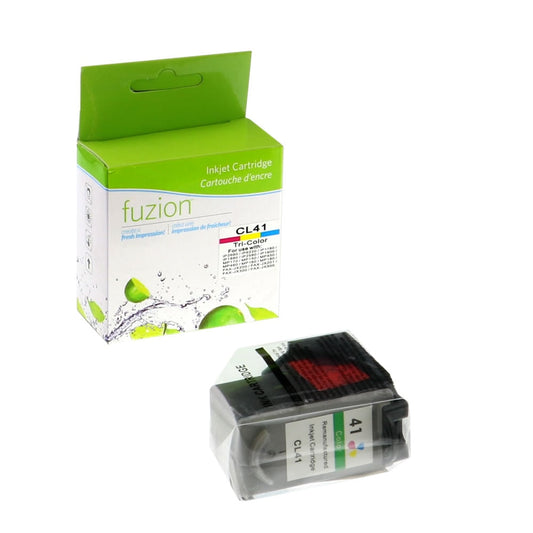 Canon CL-41 Remanufactured Tri-Colour Ink Cartridge - C/M/Y - Fuzion