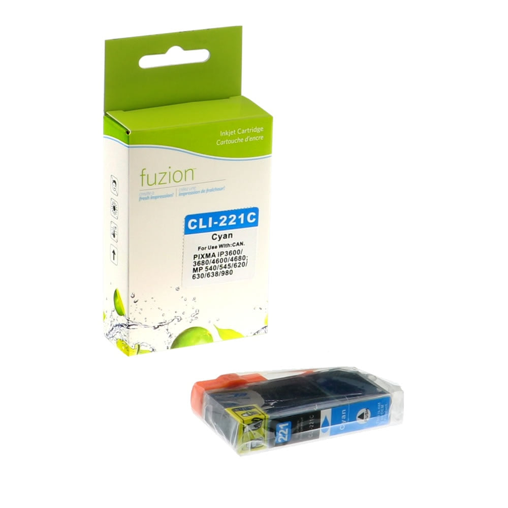 Canon CLI-221C Compatible Ink Cartridge - Cyan - Fuzion