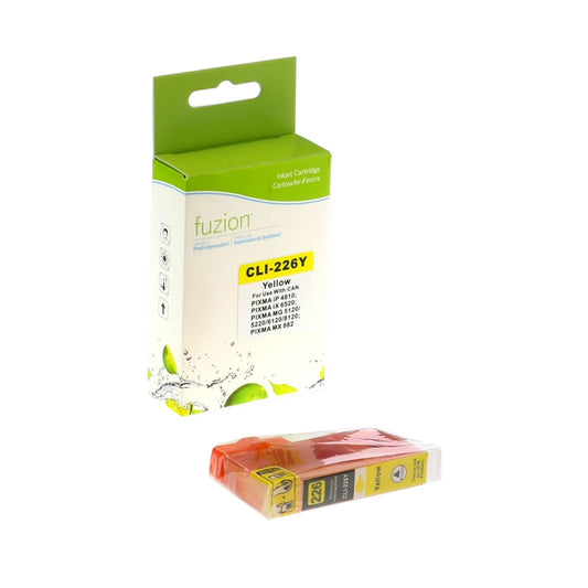 Canon CLI-226Y Compatible Ink Cartridge - Yellow - Fuzion