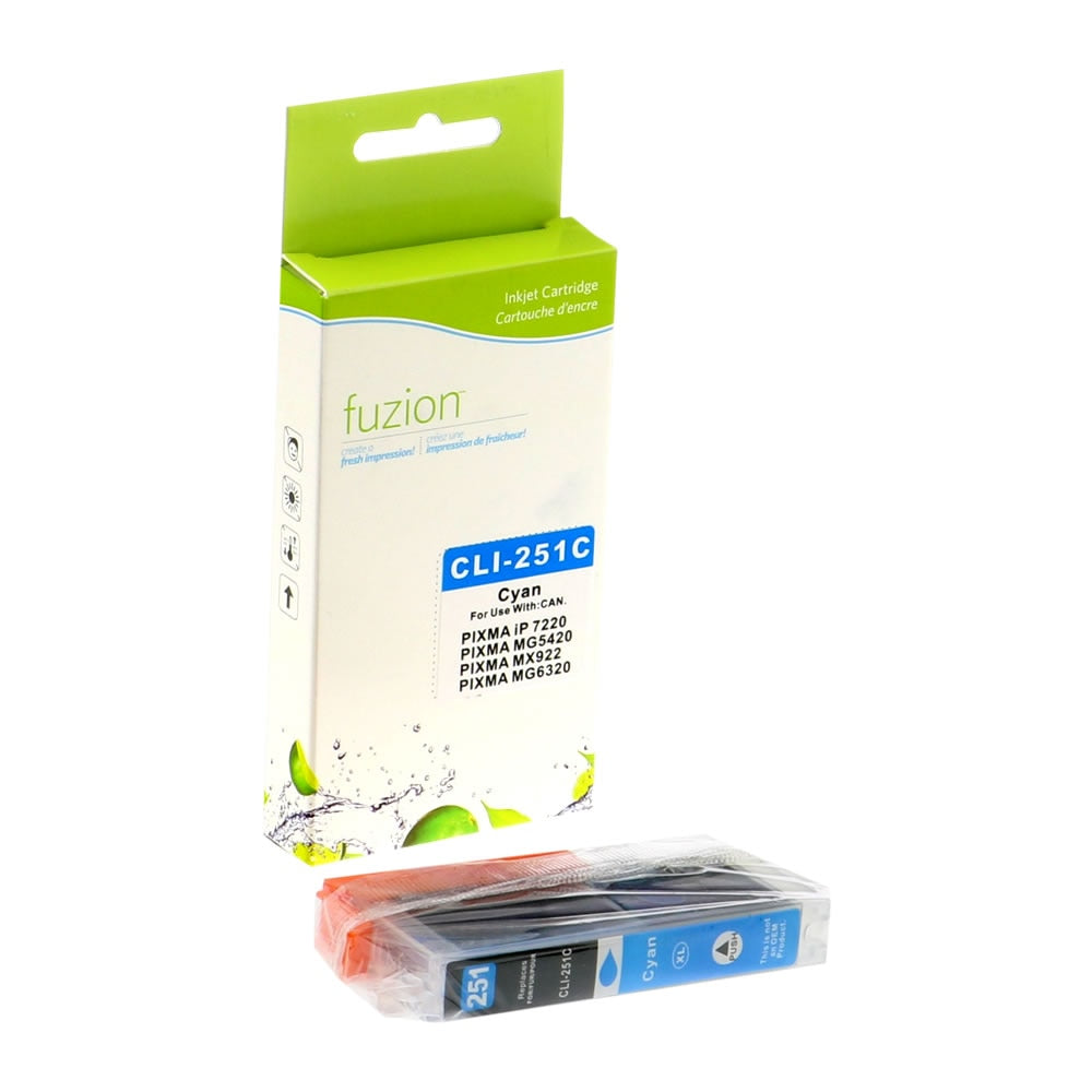 Canon CLI-251XL Compatible Ink Cartridge - Cyan - Fuzion