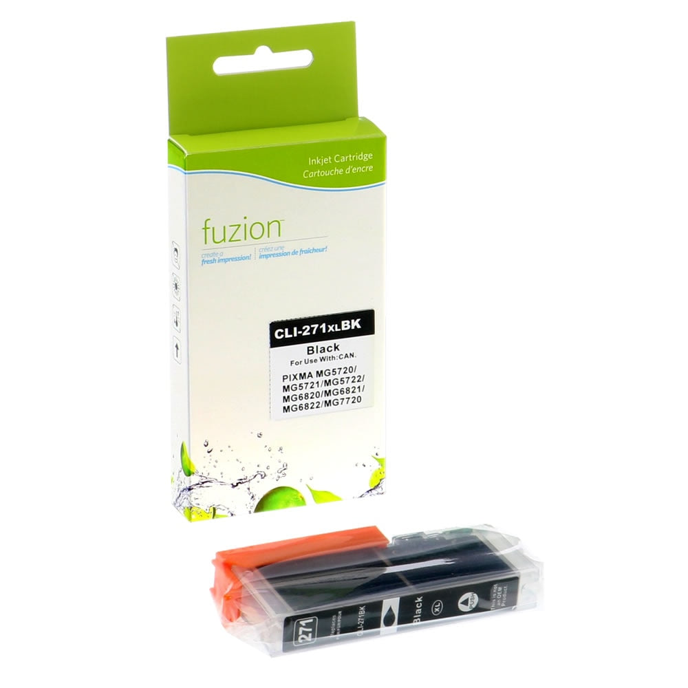 Canon CLI-271XL Compatible HY Ink Cartridge - Black - Fuzion