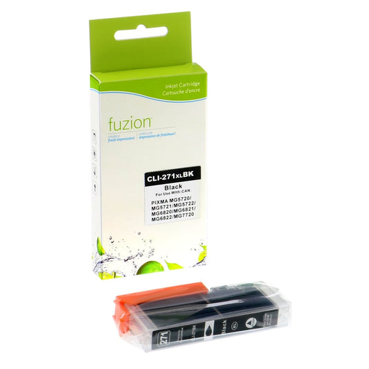Canon CLI-271XL Compatible HY Ink Cartridge - Black - Fuzion