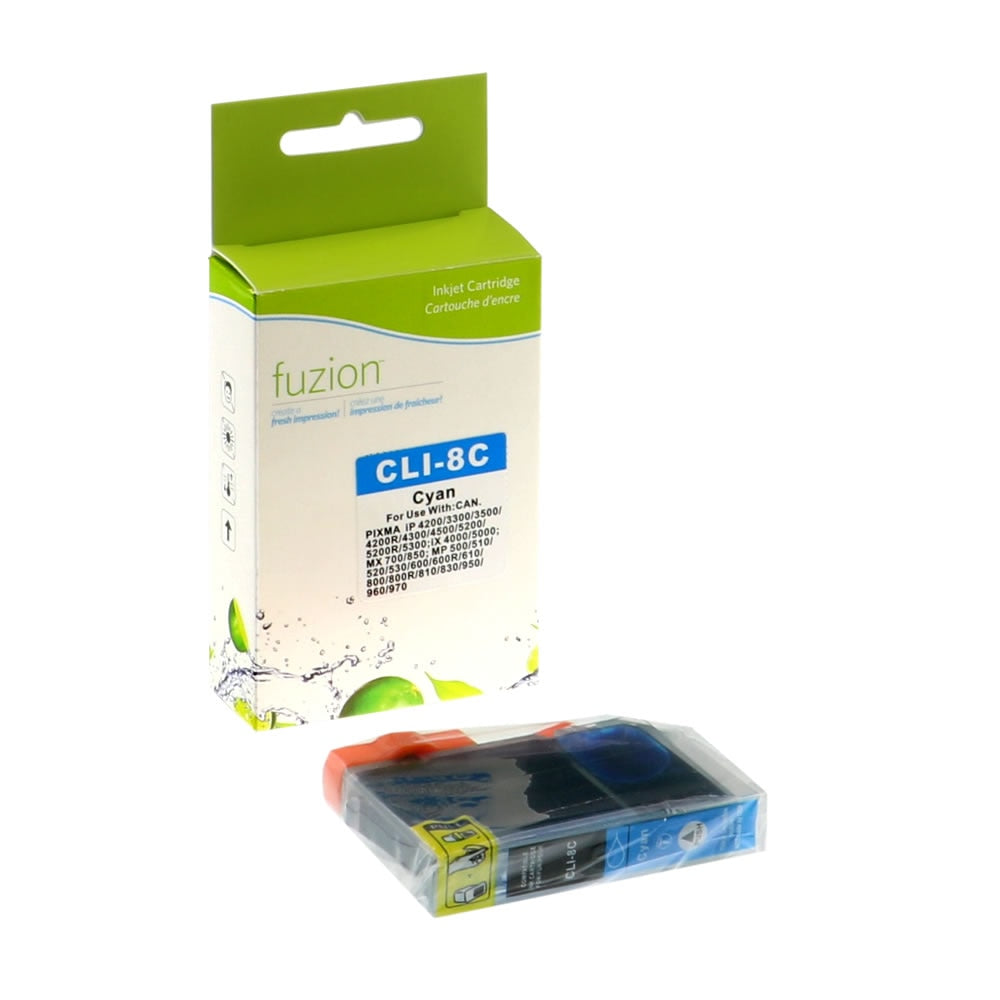 Canon CLI-8 Compatible Ink Cartridge - Cyan - Fuzion